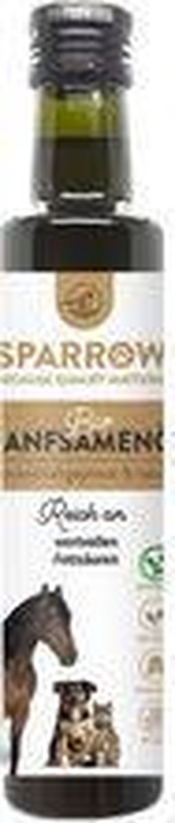 SPARROW Pet Organic Hennepzaad Olie - 250 ml