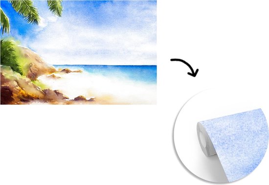 Papier peint - Papiers Papier peint photo Mer - Plage - Berg - Largeur 360 cm x Hauteur 240 cm