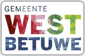 Vlag gemeente West Betuwe - 150 x 225 cm - Polyester