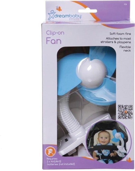 Dreambaby kinderwagen ventilator - blauw van Dreambaby — afbeelding 2