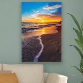 Canvas Schilderij Summer Sunset