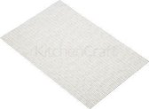 Placemat Woven - Zilver Metallic, 30x45cm - KitchenCraft