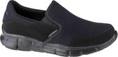 Skechers Equalizer 51361-BBK, Mannen, Zwart, Sneakers, maat: 42