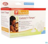 Ameda - 2x borstschild maat M/L incl. inzet 28,5/30,5mm
