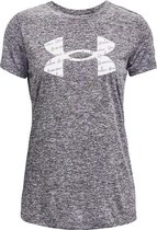 Under Armour Tech Twist Graphic Short Sleeve 1365142-011, Vrouwen, Grijs, t-shirts, maat: XL EU