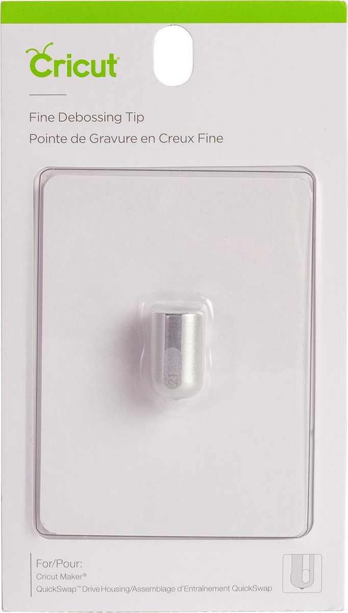 Cricut 2007308 Debossing tip Metaal