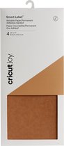 Cricut Joy Smart Labels - kraft brown - 14x30cm - 4 vellen