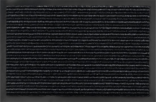MD Entree - Schoonloopmat - Maxi Dry Stripe - Antraciet - 40 x 60 cm