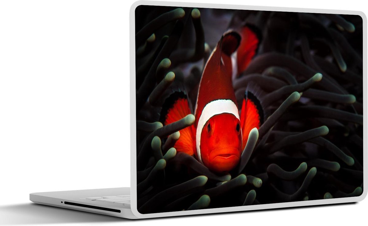 Laptop sticker - 10.1 inch - Vis - Filipijnen - Oranje - 25x18cm - Laptopstickers - Laptop skin - Cover
