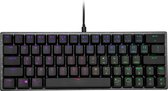 Cooler Master SK620 Mechanisch Qwerty Gaming Toetsenbord - Black Edition TTC Low Profile Red