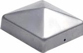 Paalornament RVS Piramide 111x111 mm (1 stuk)