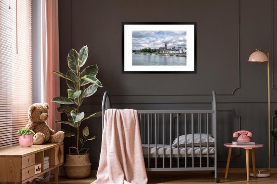Cadre photo avec affiche - Water - Maastricht - Air - 90x60 cm - Cadre pour affiche