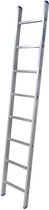 ALX enkele ladder - 8 treden - 300cm werkhoogte - Aluminium