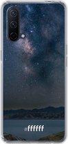 6F hoesje - geschikt voor OnePlus Nord CE 5G -  Transparant TPU Case - Landscape Milky Way #ffffff