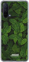 6F hoesje - geschikt voor OnePlus Nord CE 5G -  Transparant TPU Case - Jungle Greens #ffffff