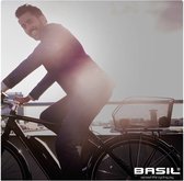 basil icon m - fietsmand - achterop - zwart
