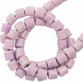 Agaat Kralen Gekleurd (4.5 x 4.5 mm) Lilac (90 stuks)