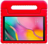 Case2go - Tablet hoes geschikt voor Samsung Galaxy Tab A 8.0 (2019) - Schokbestendige case met handvat - Rood