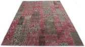 Vloerkleed Vintage Patchwork Marakesh - Paars - 200 x 290 cm