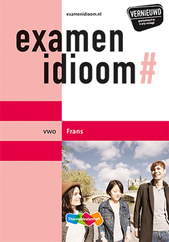 Examenidioom Frans vwo - cover