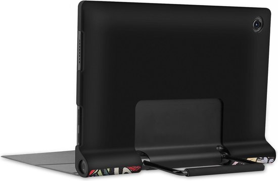 Tablet Hoes geschikt voor Lenovo Yoga Tab 11 (2021) - Tri-Fold Book Case - Graffiti