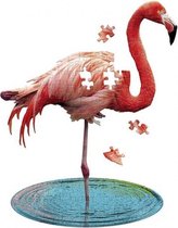 puzzel flamingo roze 100 stukjes
