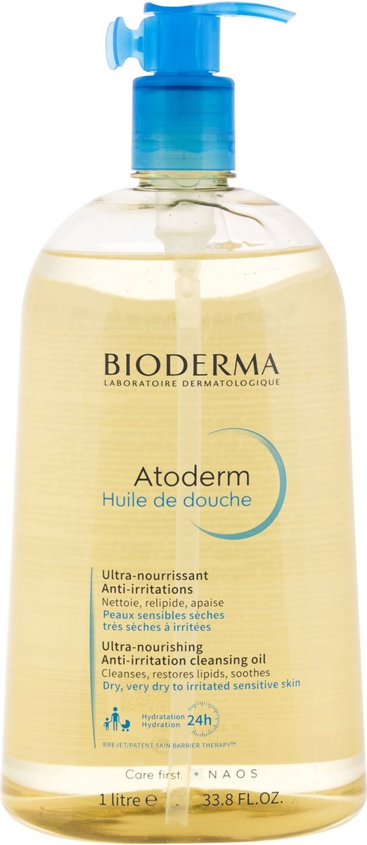 Bioderma Atoderm douche-olie - 1000 ml | bol