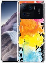 Xiaomi Mi 11 Ultra Hoesje Color Splatters - Designed by Cazy
