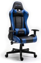 GTRacer Pro - E-Sports - Game stoel - Ergonomisch - Bureaustoel - Gaming stoel - Verstelbaar - Racing - Gaming Chair - Zwart / Blauw