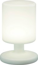 Lampe de table LED - Torna Barbary - Ronde - Wit - Plastique - Résistant aux éclaboussures - Rechargeable USB