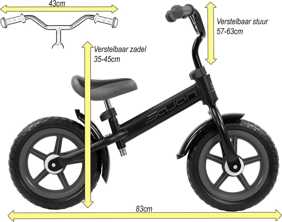 Sajan Loopfiets - 12-inch thumbnail 6
