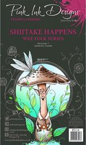 Pink Ink Designs Clear stamp - Shitake Happens - A6 - Set van 7