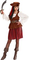 WIDMANN - Vechtlustige piraten outfit voor dames - S
