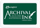 Ranger Archival Ink pad - library groen