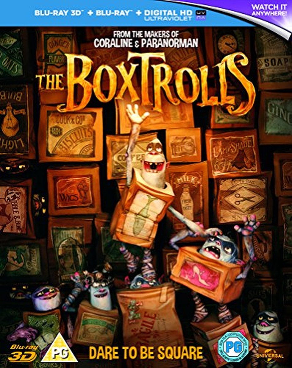 The Boxtrolls (Import)(Blu-ray 3D + Blu-ray) - Universal Pictures
