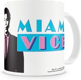 Miami Vice Mok/beker Miami Vice Wit