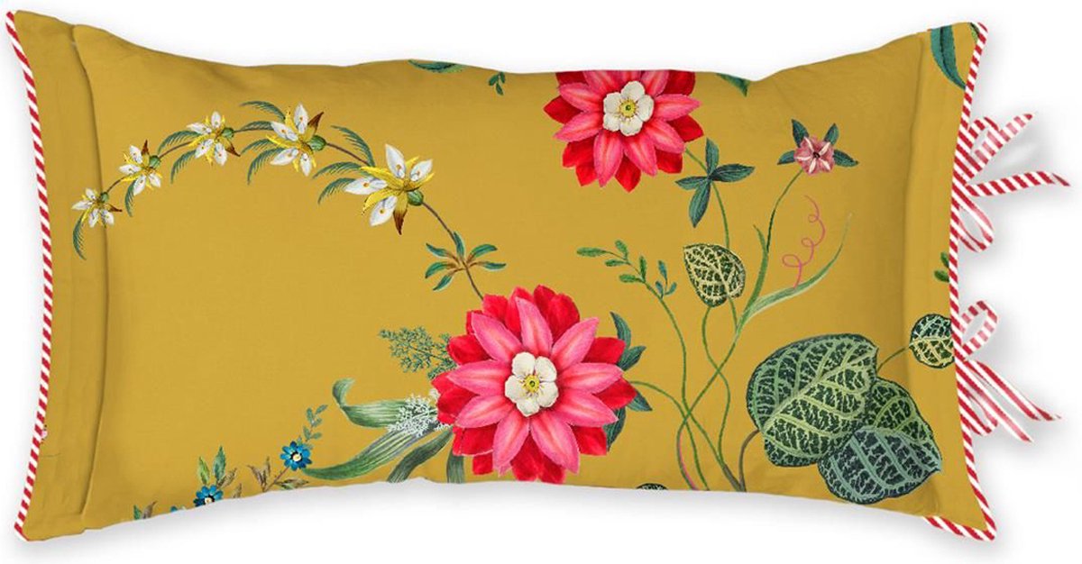 Pip Studio Petites Fleurs Sierkussen Blue 35 x 60 Blauw