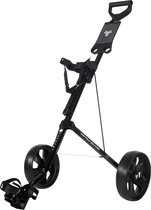 FastFold Future 1 Junior Golftrolley - 2-wiels Zwart