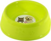 Hega Voer- En Drinkbak Dogo Hond/kat 16,5 Cm Lichtgroen