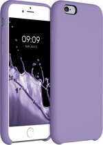 kwmobile telefoonhoesje voor Apple iPhone 6 / 6S - Hoesje met siliconen coating - Smartphone case in violet lila