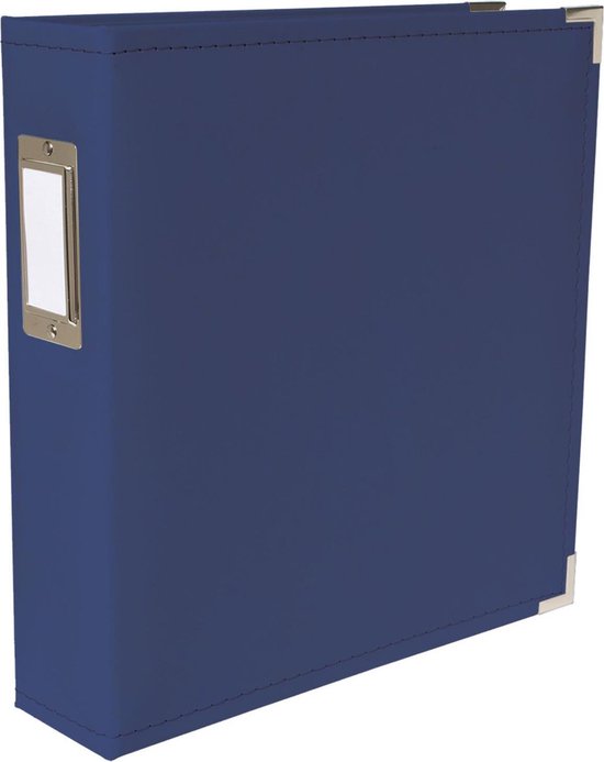 We R Makers Classic leather Album - 27.9x21.6cm Cobalt