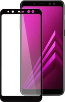 Samsung A8 2018 Screenprotector - Beschermglas Samsung galaxy A8 2018 Screen Protector Glas - Full cover - 1 stuk