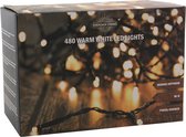 Svenska Living - Kerstverlichting - Warm LED Transparant- Voor Binnen & Buiten IP44 - Met Timer - Kerstboomverlichting - 480 LED- 36M
