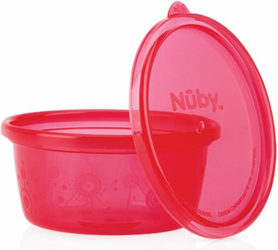 Nuby Voeding Bewaarbakjes 6 stuks 300 ml van Nûby — afbeelding 3