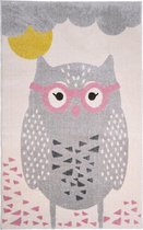Nattiot - Pepa Owl Vloerkleed Voor Kinderkamer - Tapijt 100 x 150 cm