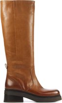 Strategia Vrouwen Leren     Klassieke laarzen /  Damesschoenen A4989 - Cognac - Maat 38