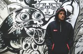 Ccm Blackout 1/4 Zip Hoodie Sr Zwart L