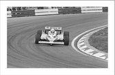Walljar - Formule 1 Renault '81 - Muurdecoratie - Canvas schilderij
