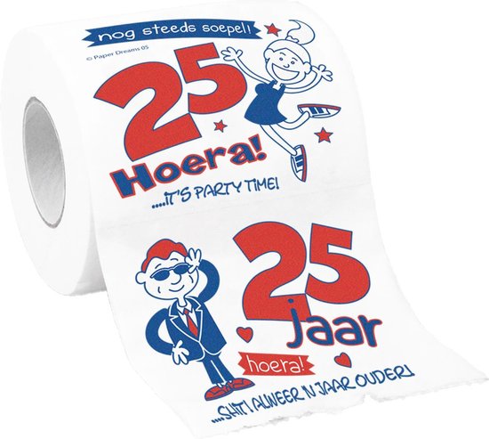 Toiletpapier - 25 Jaar | bol.com