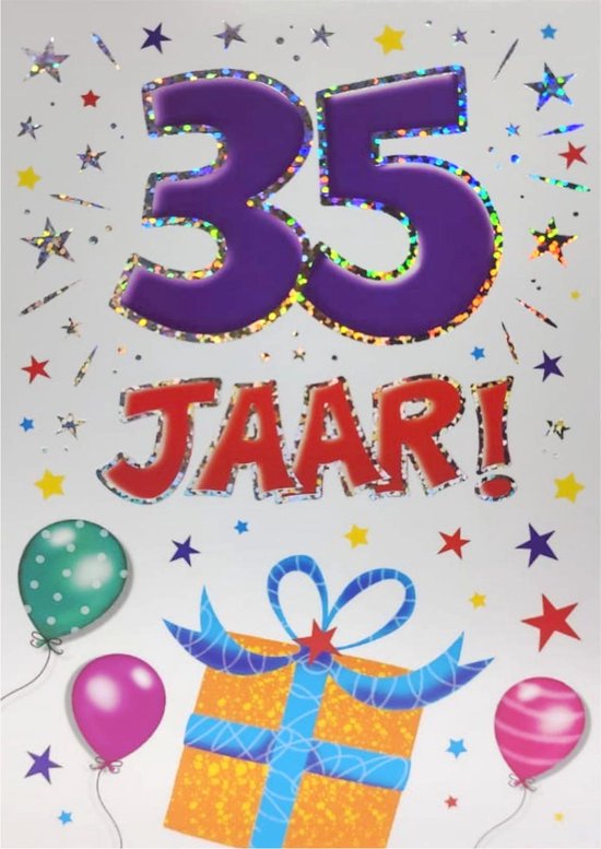 Kaart That Funny Age 35 Jaar At1033 Bol Com